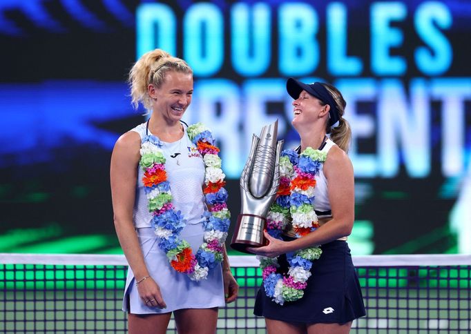 Kateřina Siniaková, Storm Hunterová (Wu-chan 2025)