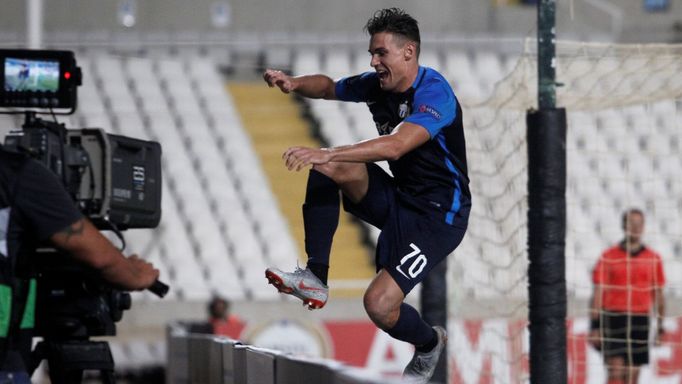 fotbal, Evropská liga 2018/2019, AEK Larnaca - FC Curych, Benjamin Kololli