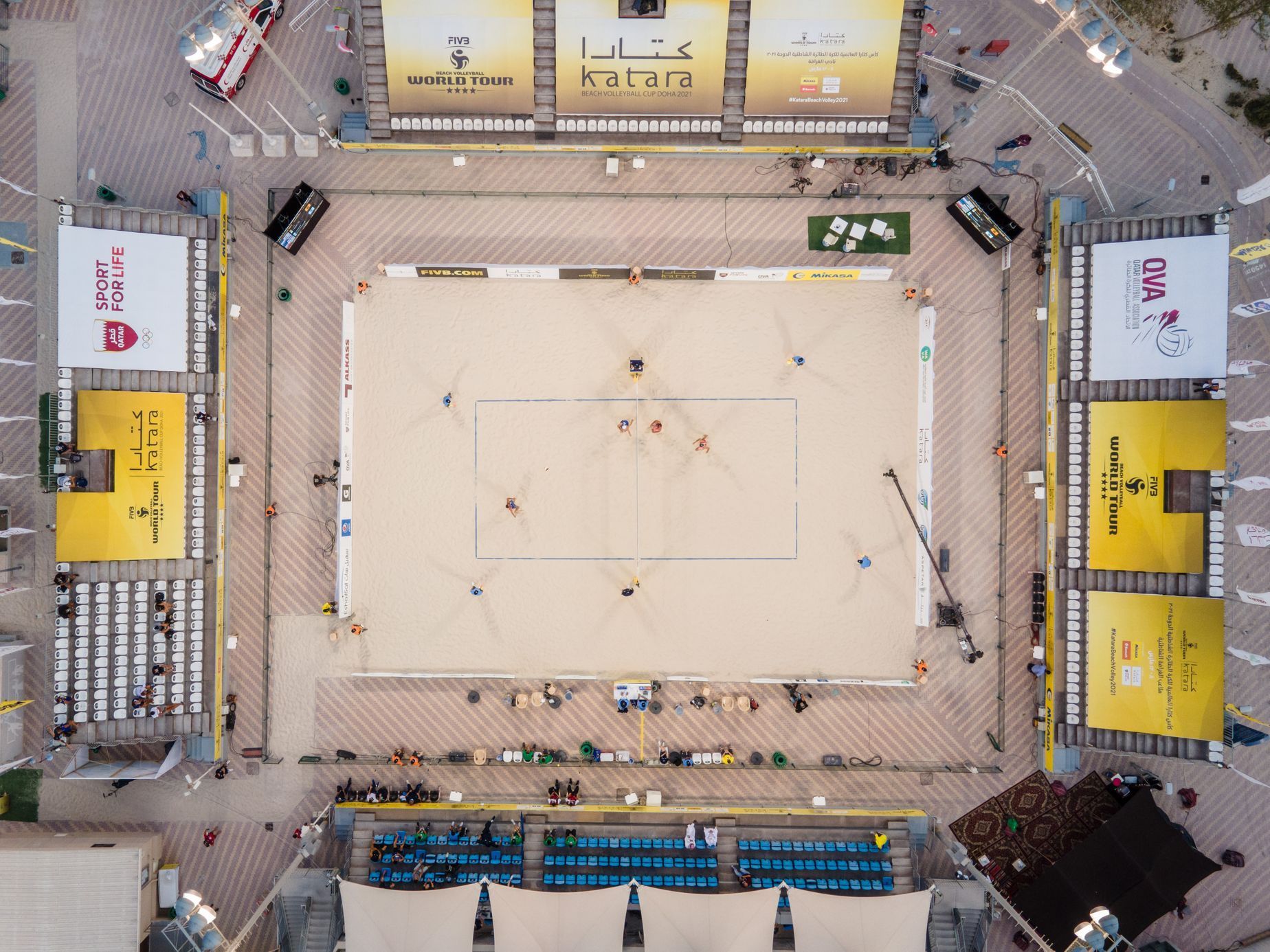 plážový volejbal, Světový okruh 2021, Katara Cup, Dauhá