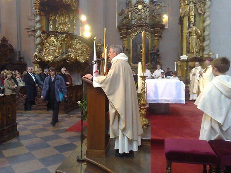 Mše za polské oběti v pražském kostele sv. Jiljí