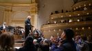 Snímek z třetího vystoupení České filharmonie v Carnegie Hall.