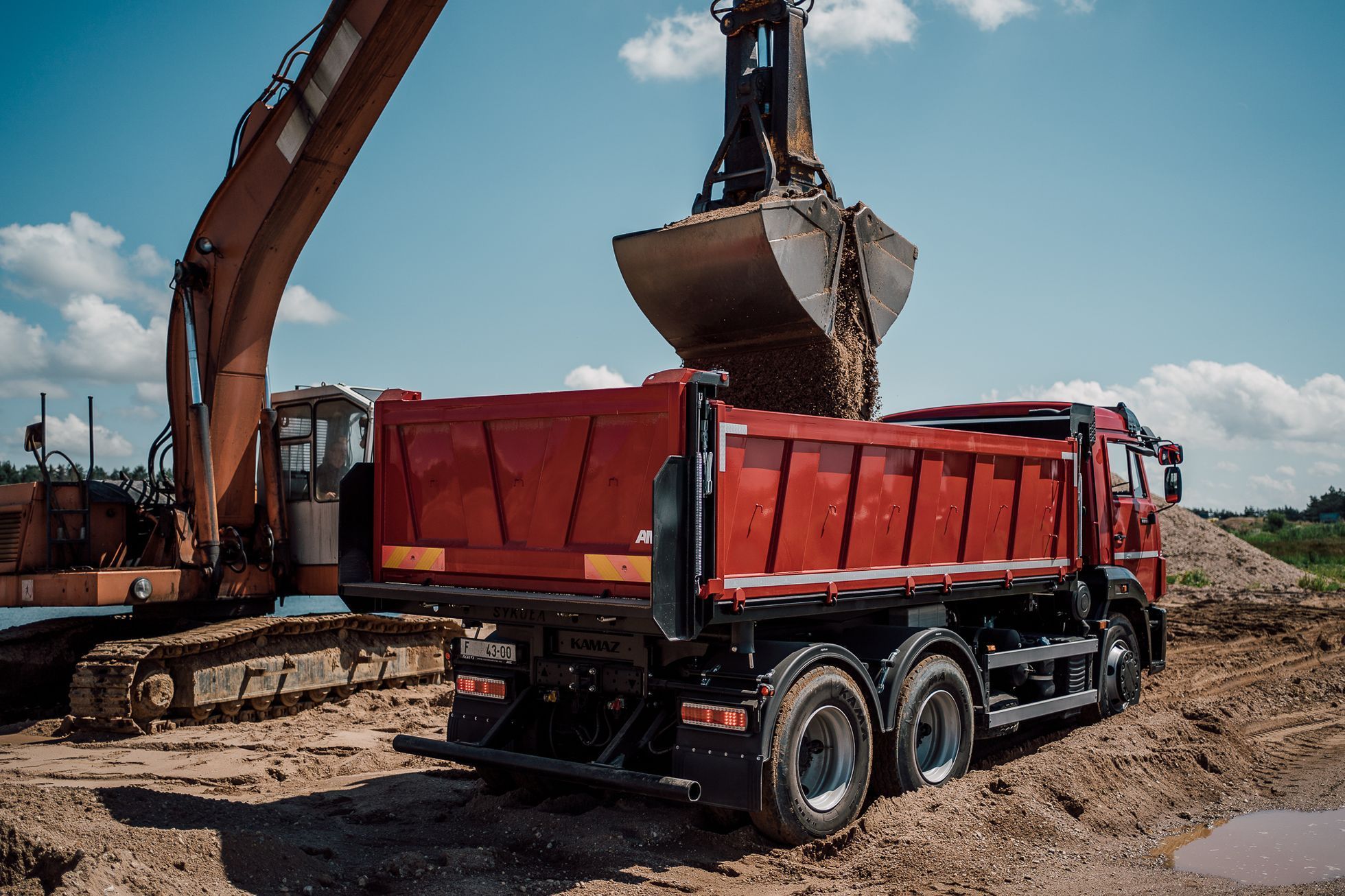 Kamaz a GAZ reportáž Radíkovice 2020