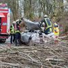 Nehody po bouři Friederike v Německu