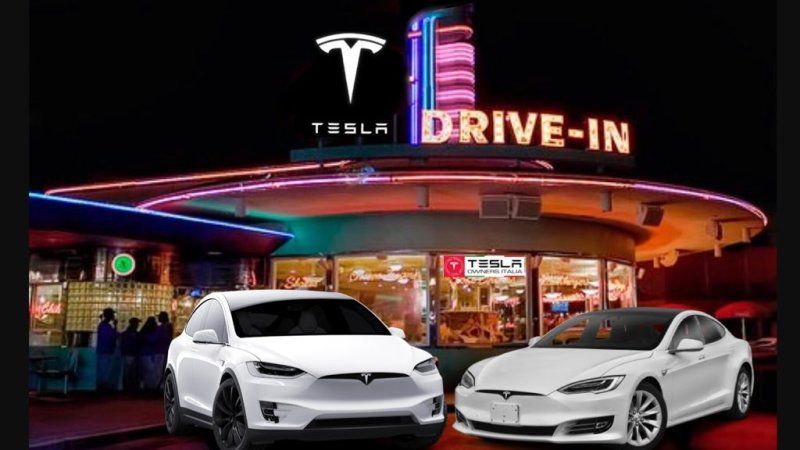 Tesla Drive-in