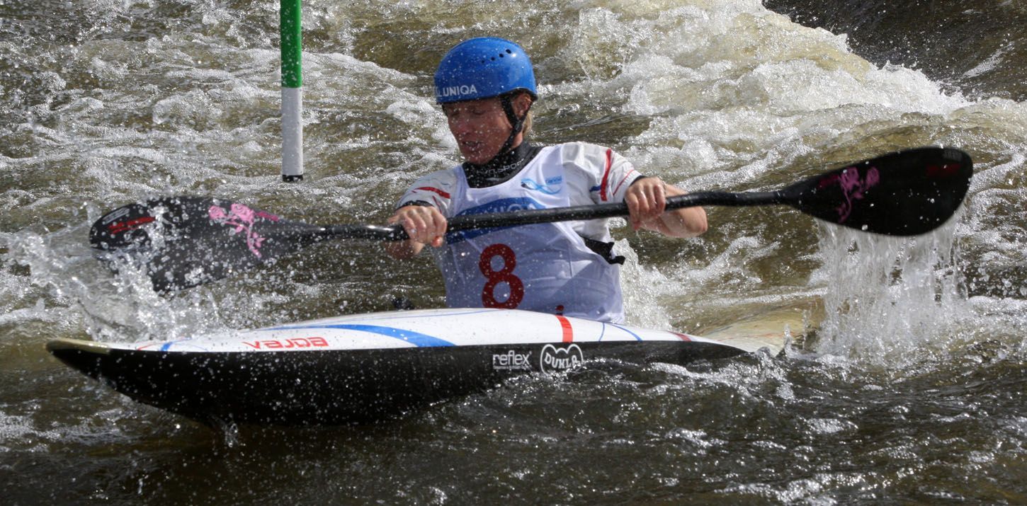 Vodní slalomáři na Světovém poháru 2012 v pražské Troji.