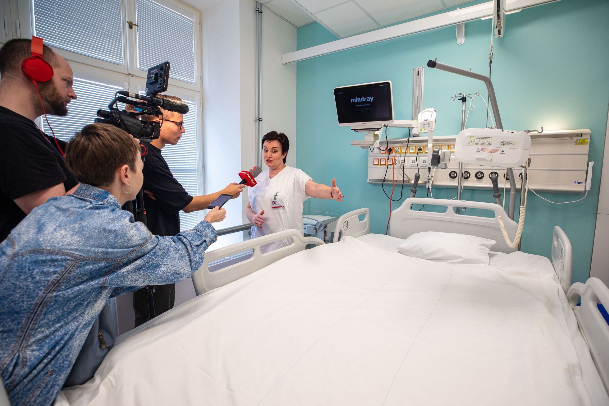 Otevření nové jednotky intenzivní metabolické péče pro pacienty s těžkou obezitou, interní klinika, Všeobecná fakultní nemocnice v Praze