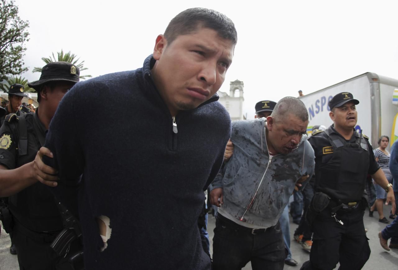 Foto: Lynčování v Guatemale