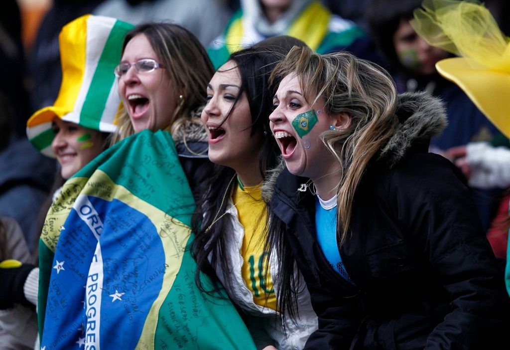 Copa América - fanoušci (Brazílie)