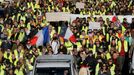 Protest hnutí žlutých vest v Marseille - 8. prosinec