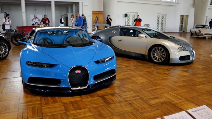 Bugatti Chiron Sport, jeden z největších skvostů na letošních Legendách.