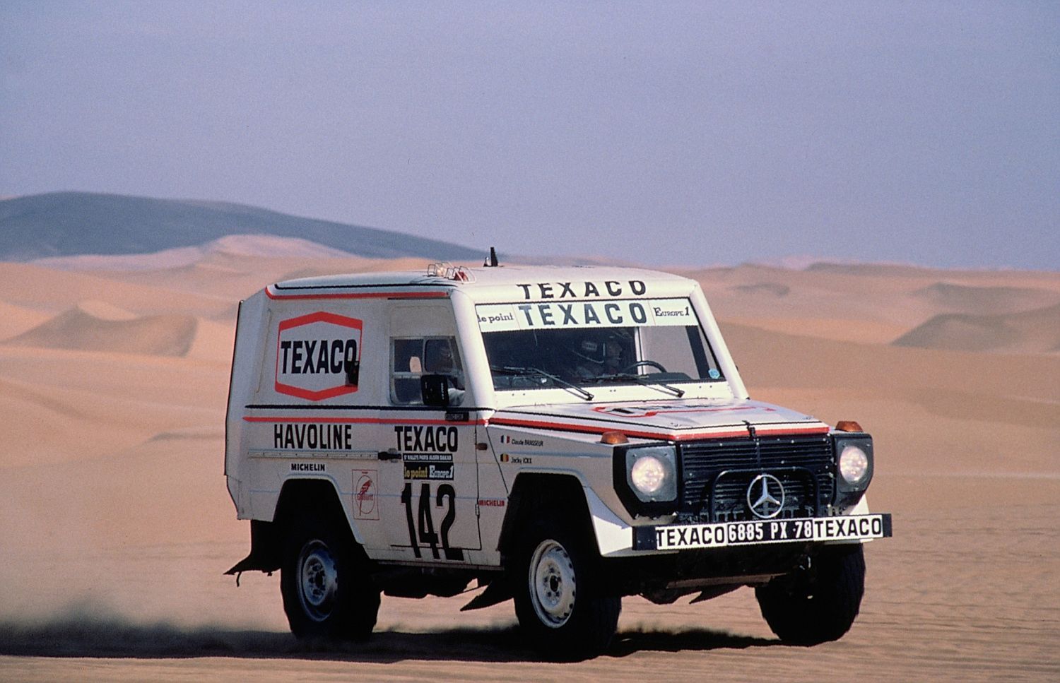 Rallye Dakar 1983: Jacky Ickx, Mercedes-Benz 280 GE