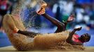 Paris 2024 Olympics - Athletics - Men's Triple Jump Qualification - Stade de France, Saint-Denis, France - August 07, 2024. Andy Hechavarria of Cuba in action. REUTERS/Dy