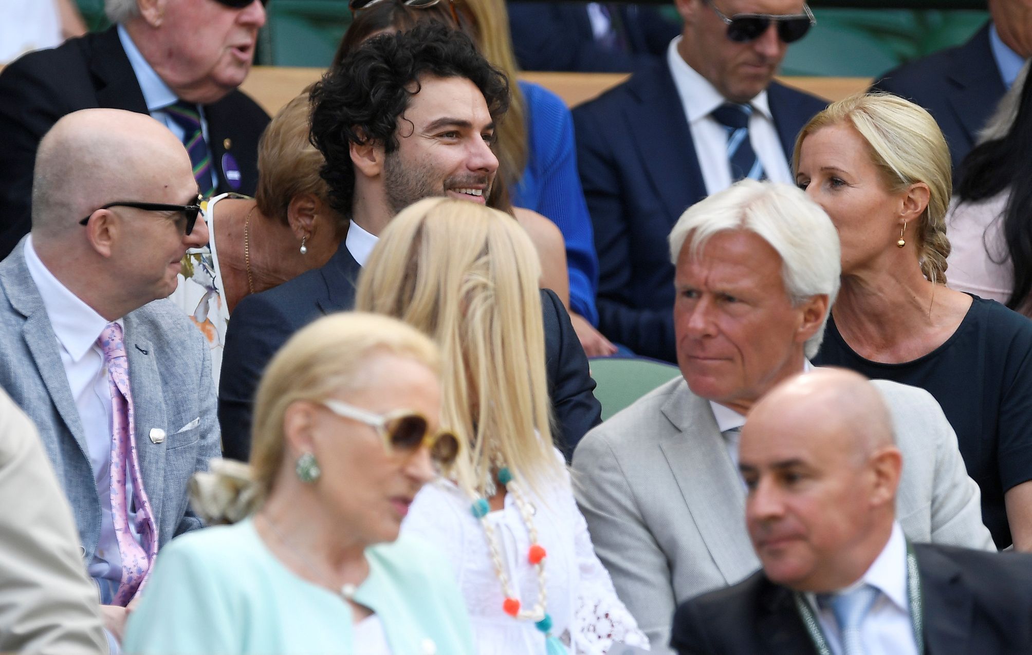 Celebrity na Wimbledonu 2018 (Björn Borg)