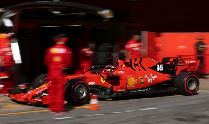 Testy F1 2019, Barcelona II: Charles Leclerc, Ferrari