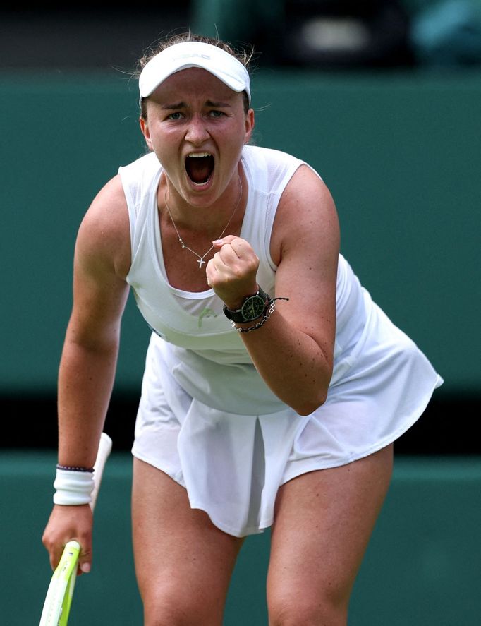 Barbora Krejčíková, Wimbledon 2025
