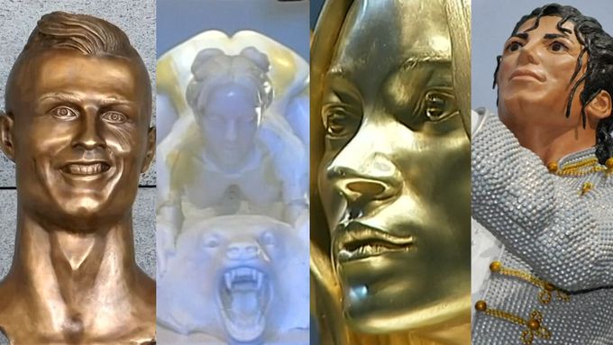 Melanii Trumpové odhalili v rodném Slovinsku sochu, která okamžitě vzbudila posměšky. První dáma USA se tak zařadila vedle dalších známých lidí.