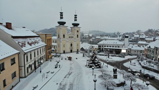 Tři králové přinesli sněhovou nadílku. Jak viděli zasněžené Česko čtenáři Aktuálně.cz