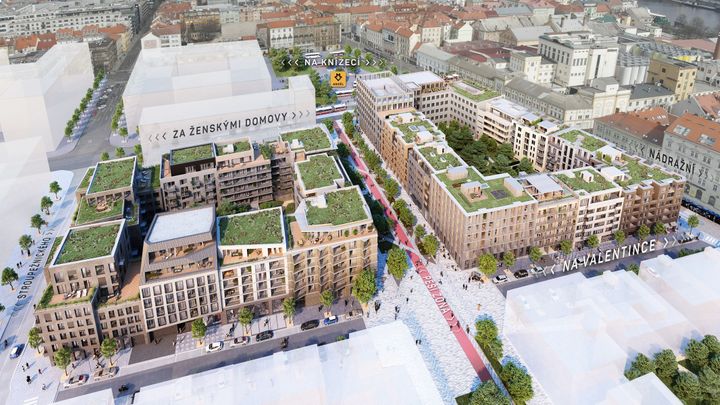 Místo kolejišť nové město za 20 miliard. Obří projekt developera Sekyry začíná růst