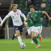 fotbal, Euro 2020 Playoff Final - Severní Irsko, Slovensko, Tomáš Hubočan, Paddy McNair