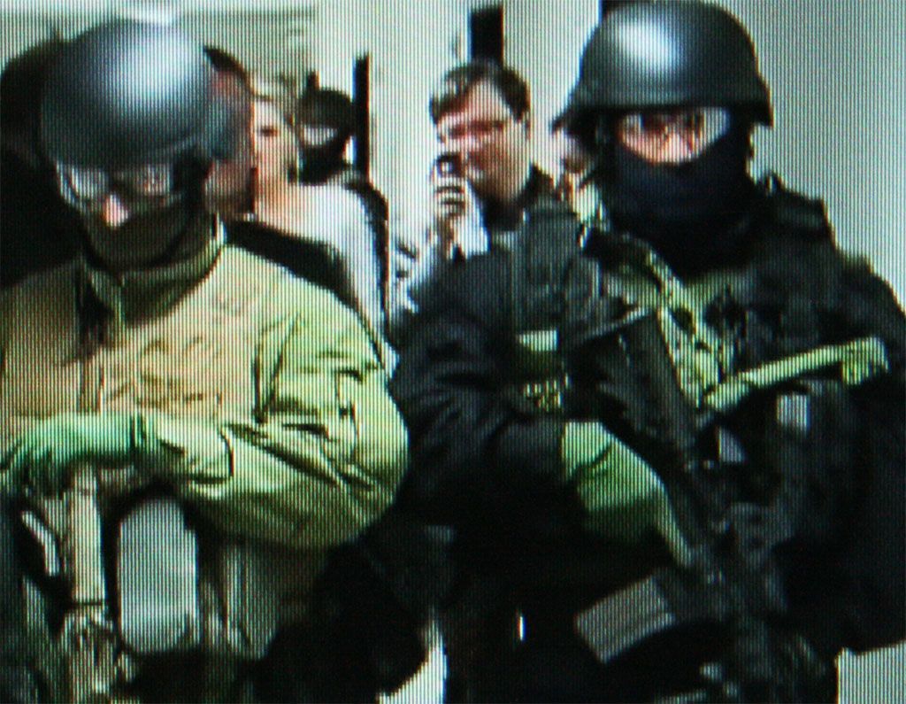 Páteční zásah vojenské policie na Kavčích horách