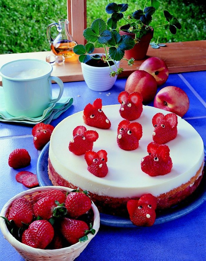 Valentýnské recepty - Veselý myší dort
