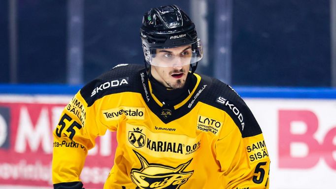 Ondřej Trejbal v dresu týmu SaiPa Lappeenranta