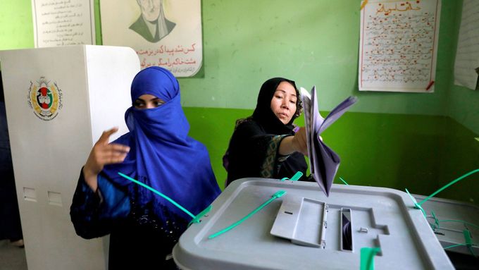 Volby v Afghánistánu.