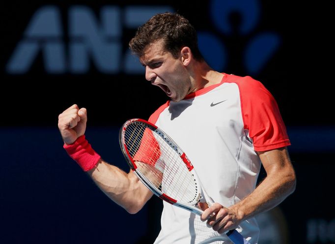 Grigor Dimitrov ve čtvrtfinále Australian Open 2014