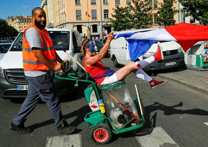 Euro 2016, Francie-Irsko: francouzští fanoušci