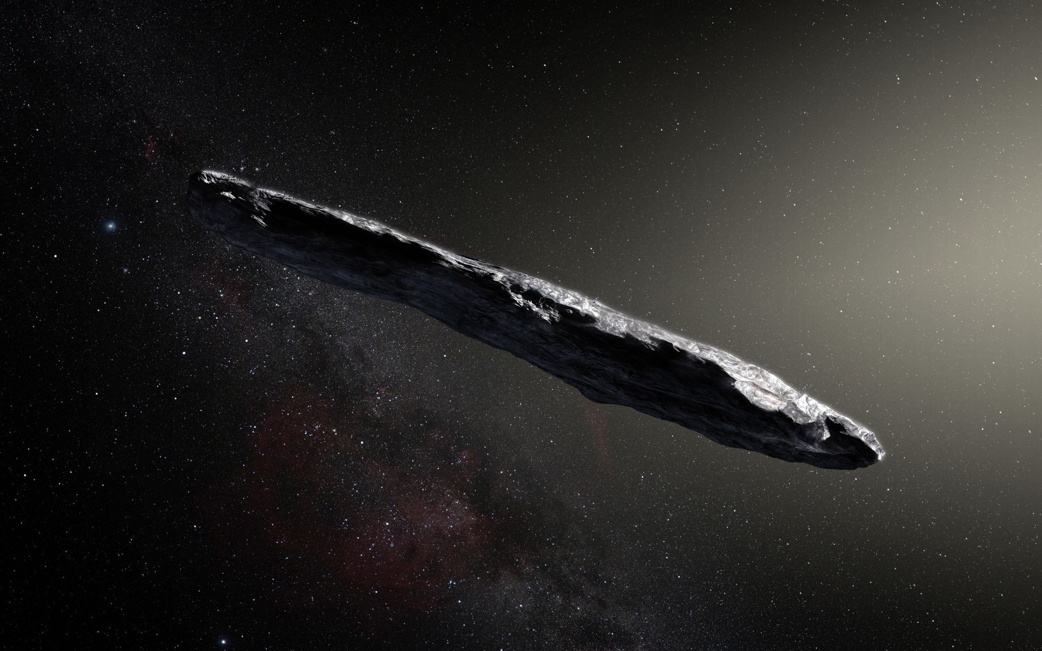 Oumuamua, objekt z jiné galaxie