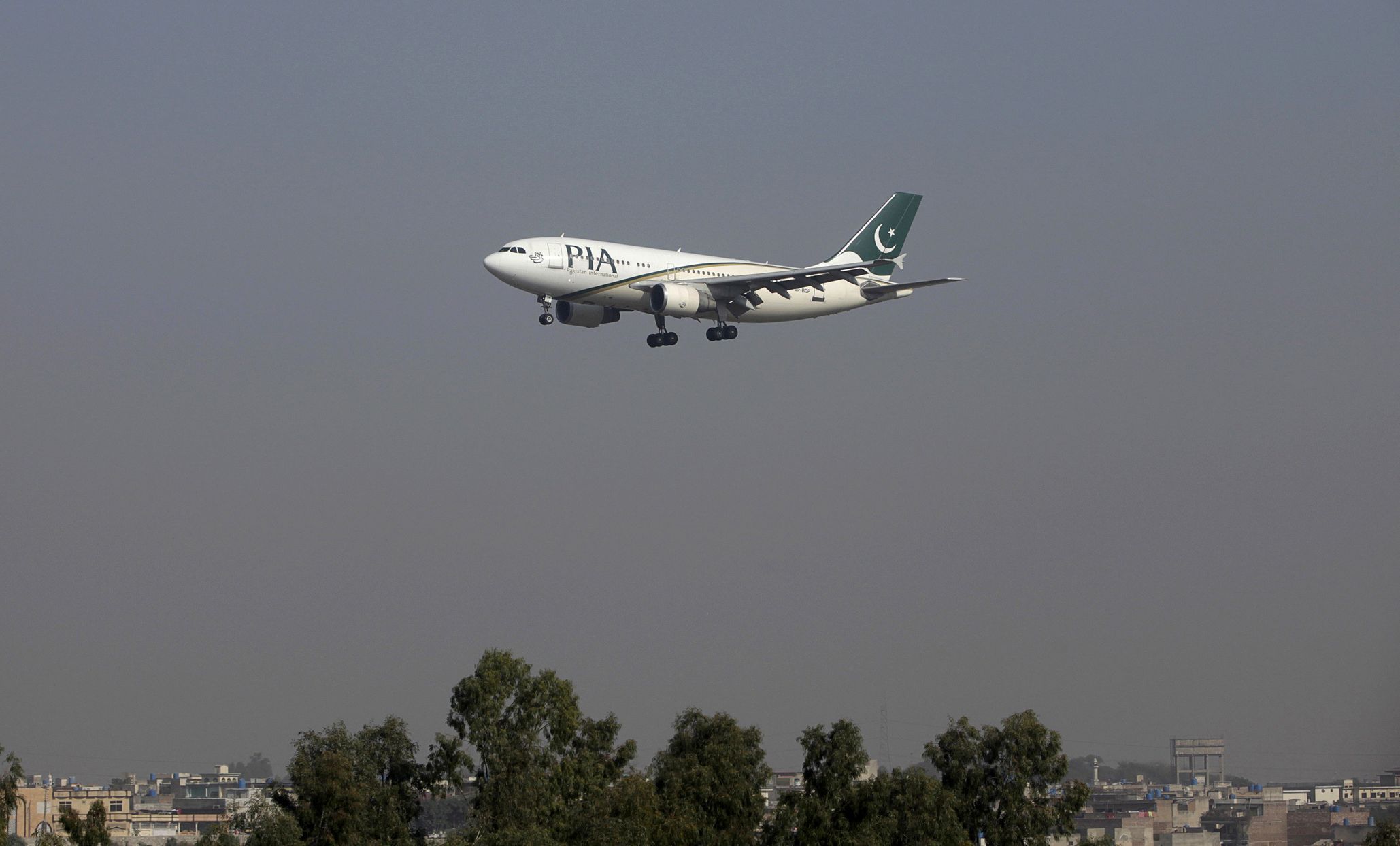 Ilustrační foto letadla Pakistan International Airlines (PIA).