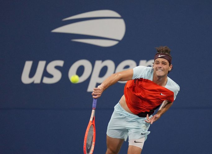 Taylor Fritz na US Open 2022.