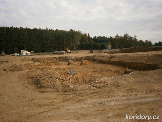 Tunel Deboreč, pohled k severnímu (výjezdovému) portálu (Foto z října 2018)