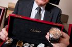 Fornas a jeho sbírka Cartier-trofejí.