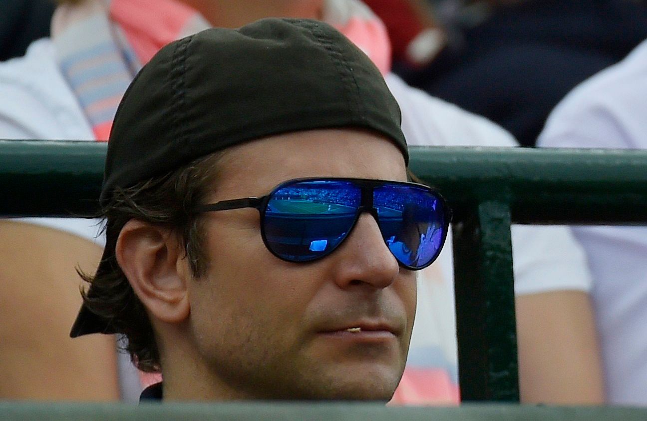 Wimbledon 2015: herec Bradley Cooper