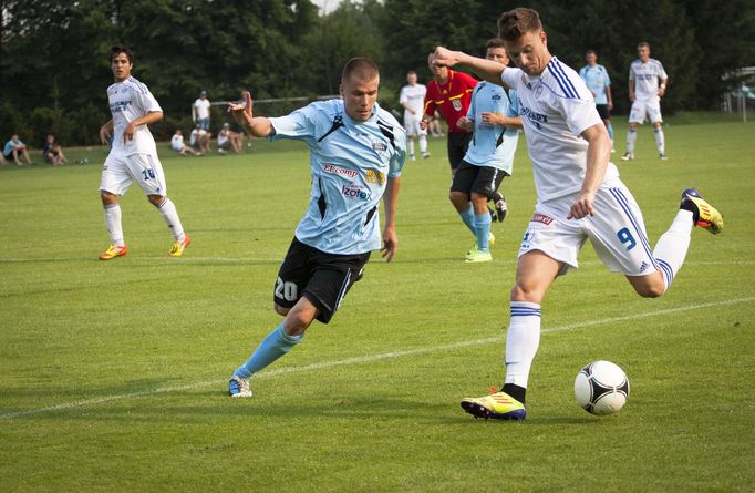 Přátelské fotbalové utkání: SK Sigma Olomouc - FC Nitra (0:1) hrané v Slatinicích na Olomoucku 4. července 2012.