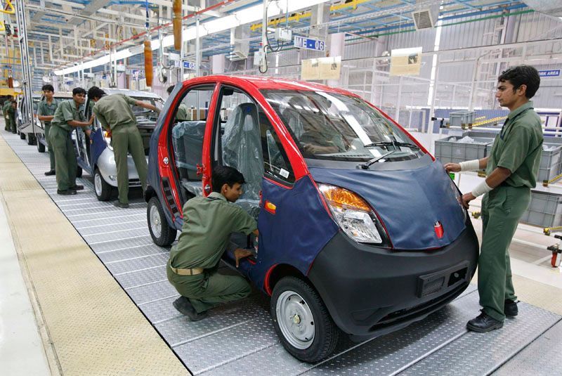 Jak se vyrábí nejlevnější vůz světa Tata Nano