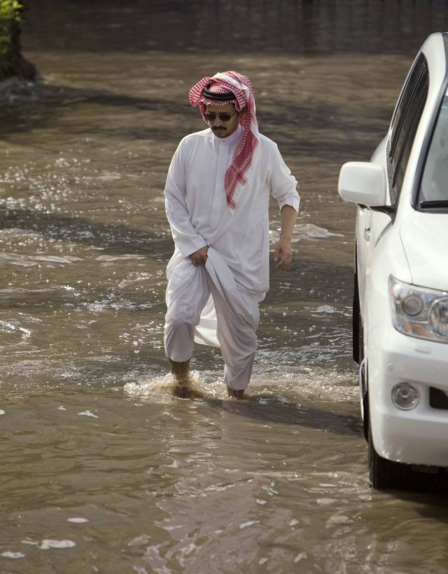 Záplavy Saúdská Arábie