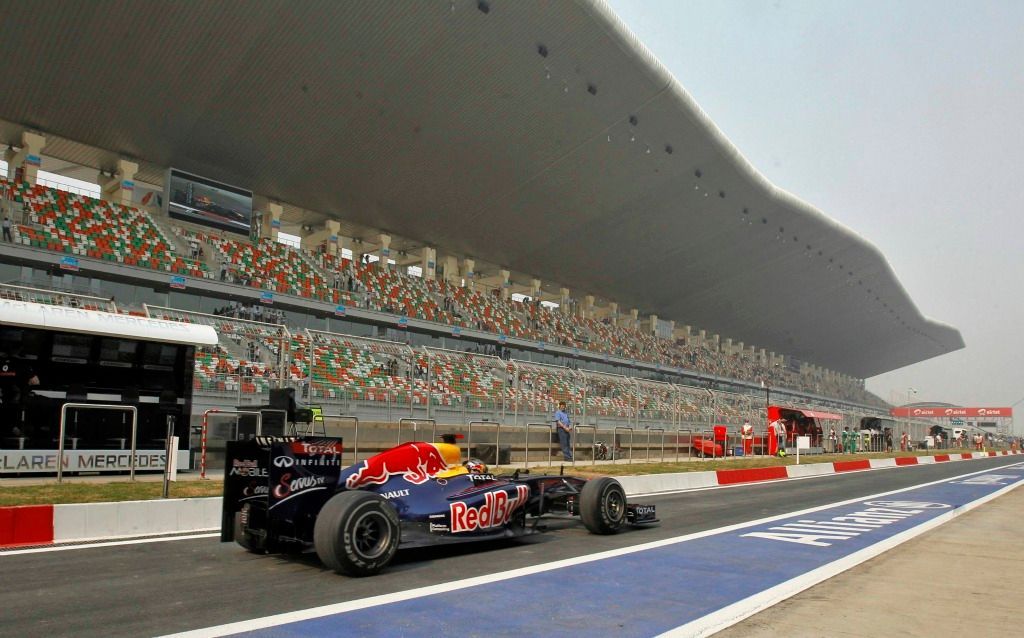 VC Indie - trénink: Vettel