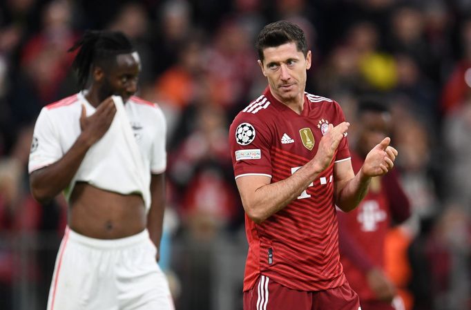 Robert Lewandowski opět řádil, Benfice Lisabon nastřílel hattrick