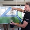 Skláři Kolektiv Ateliers, Nový Bor, zachraňují vitráže Průmyslového paláce