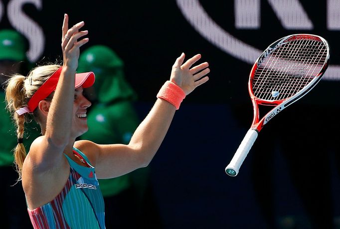 Angelique Kerberová v semifinále Australian Open 2016