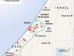 Gaza je centrem boje proti Izraeli