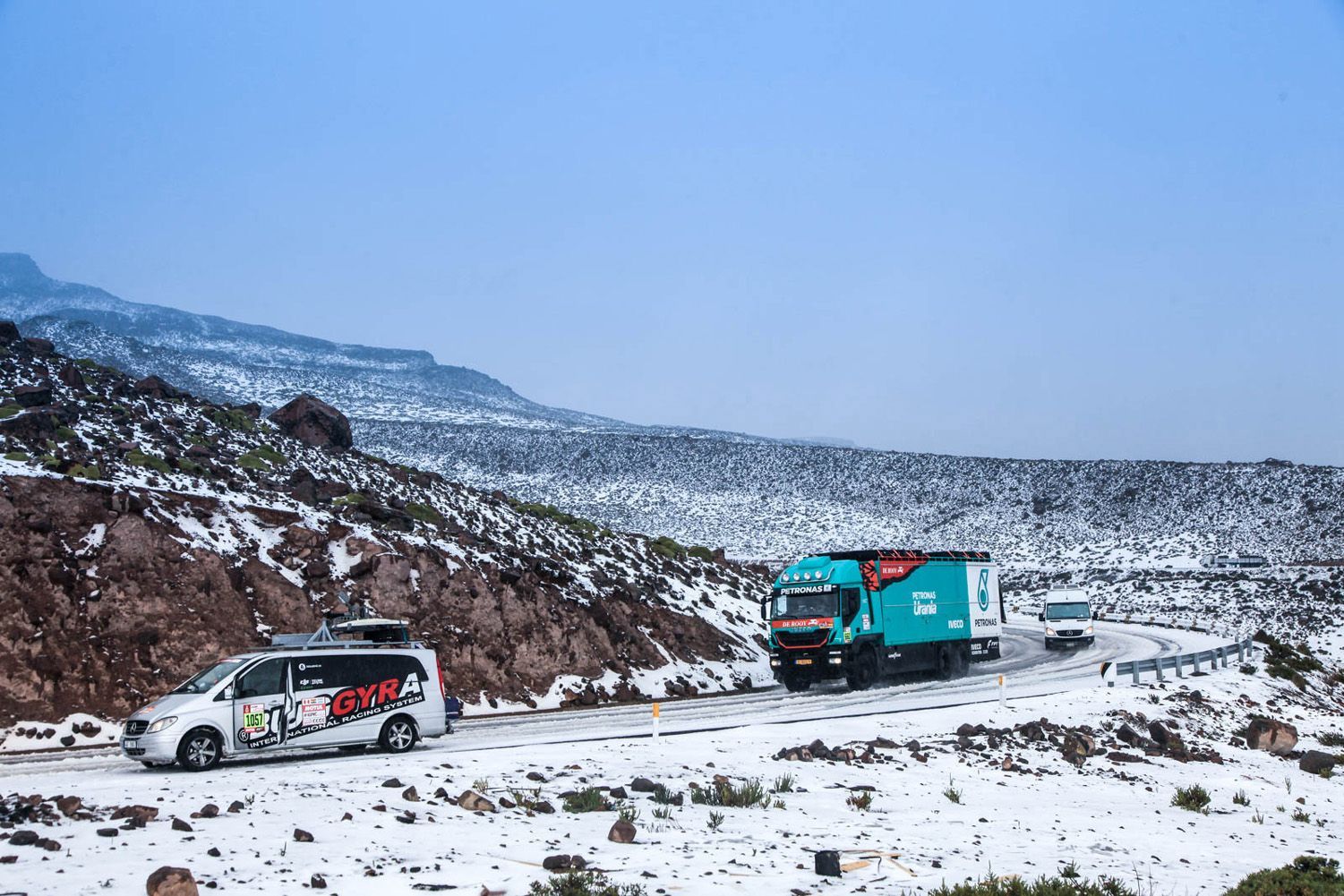 Rallye Dakar 2018: přejezd Andami