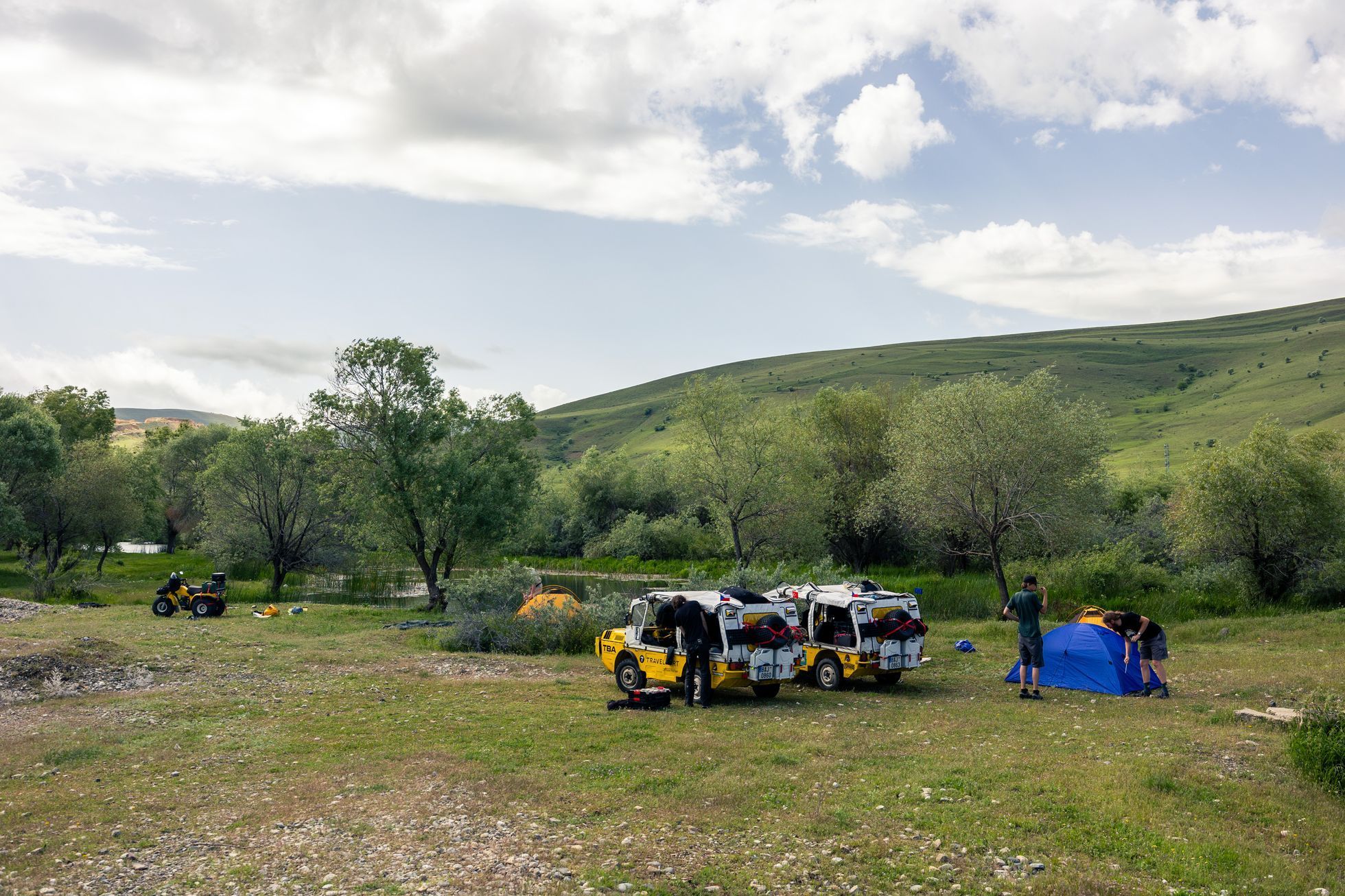Žlutá žába, Luaz 967 - obojživelník