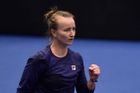 Krejčíková je v laufu, v Ostravě si zahraje semifinále proti přemožitelce Kvitové