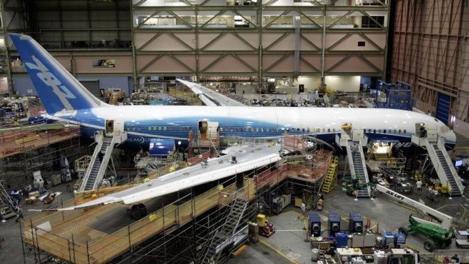 Výroba Boeingu 787