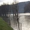 Velká voda v Ústí nad Labem (14. ledna 2011)