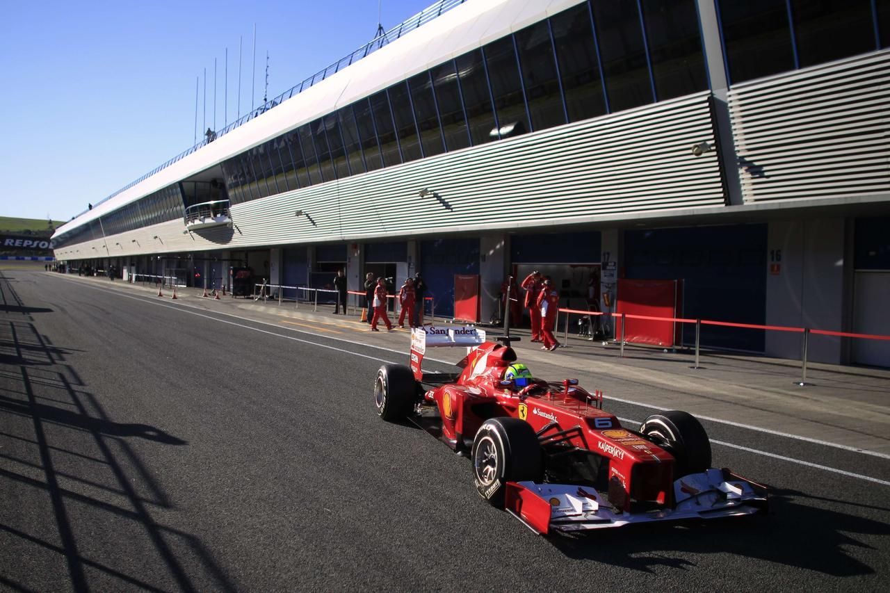 Testy F1 v Jerezu: Felipe Massa