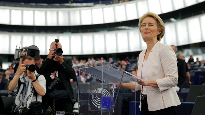 Předsedkyně Evropské komise Ursula von der Leyenová.